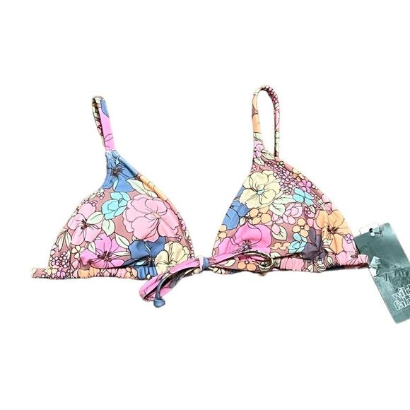Wild Fable Junior’s Floral Bikini Top Size XXS (00) - Picture 2 of 6